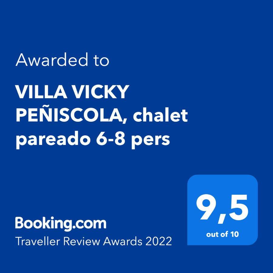 Villa Vicky Peniscola, Chalet Pareado エクステリア 写真